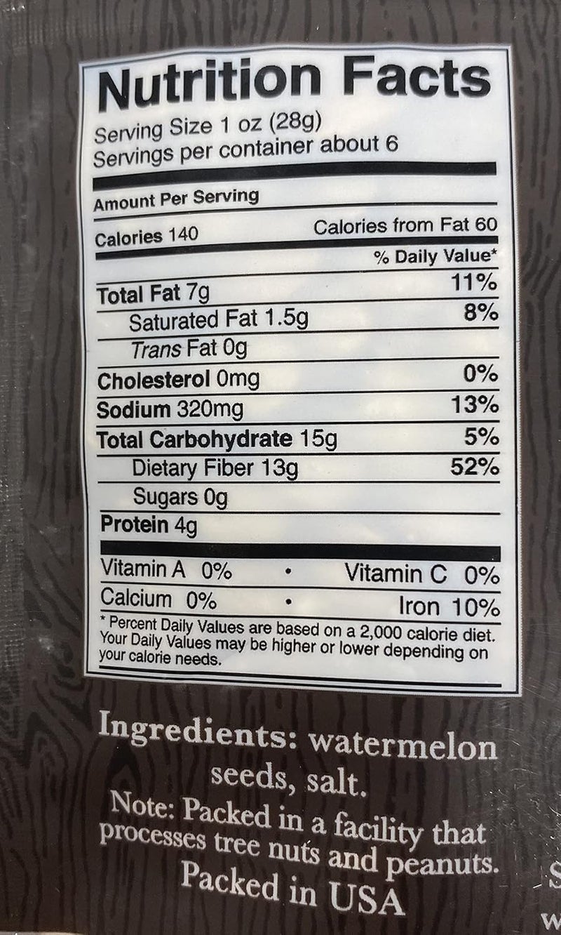 GALIL Watermelon Seeds for Eating, Unshelled Seeds - Roasted & Salted Watermelon Seeds 6 Ounce - Kosher, Halal - Pack of 2 - Image 2